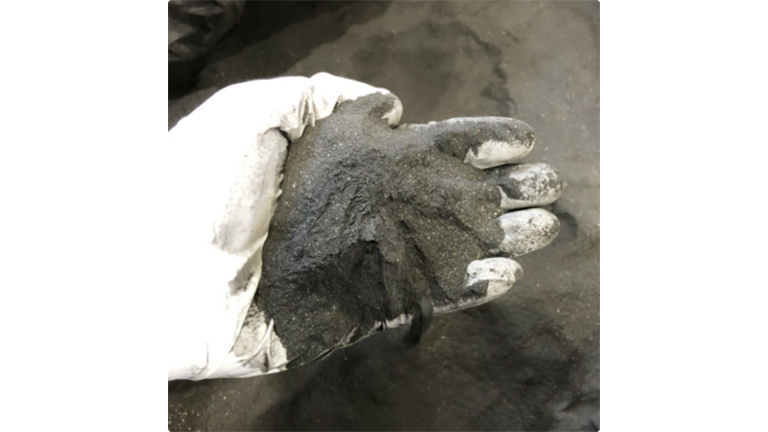 Black mass to be shipped after lithium-ion batteries recycling pretreatment process